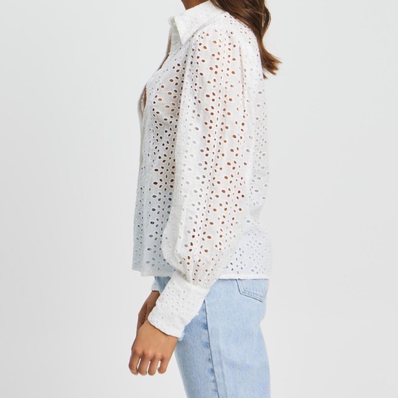 Yves Button Blouse by The Fated. Size 14. - Picture 2 of 6